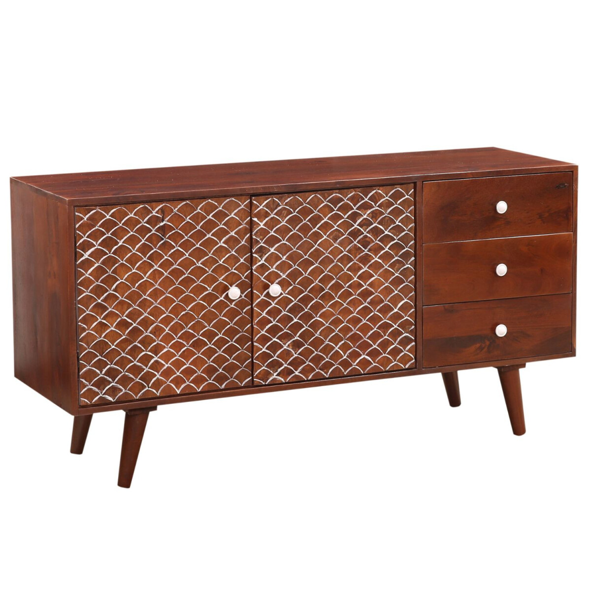 Vintage TV Schrank Board Bank Lowboard Mathis Braun 145cm