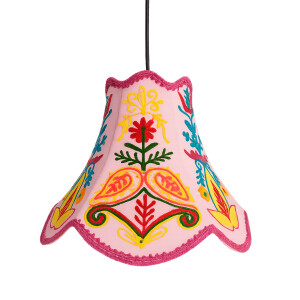 Lampe Shabby Chic Shyamana Violet 33 cm | Suspension...
