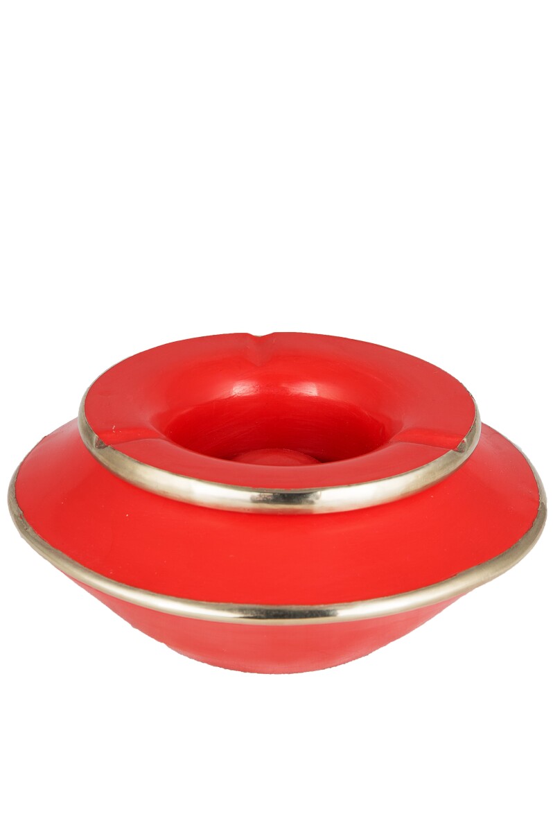 Tadelakt Aschenbecher Sturmaschenbecher Lalasa rot