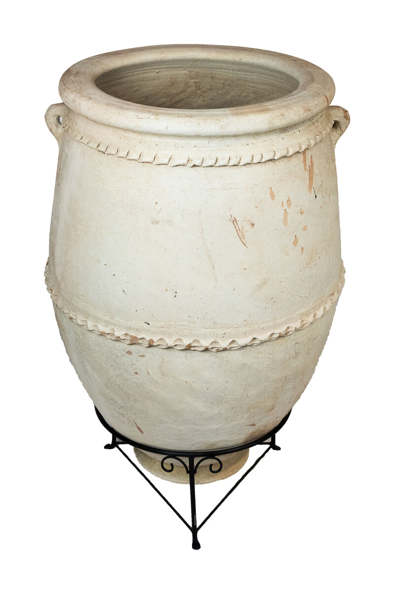 Grand pot de terre cuite XXL Giarda, H 100 cm | Cache-pot m&