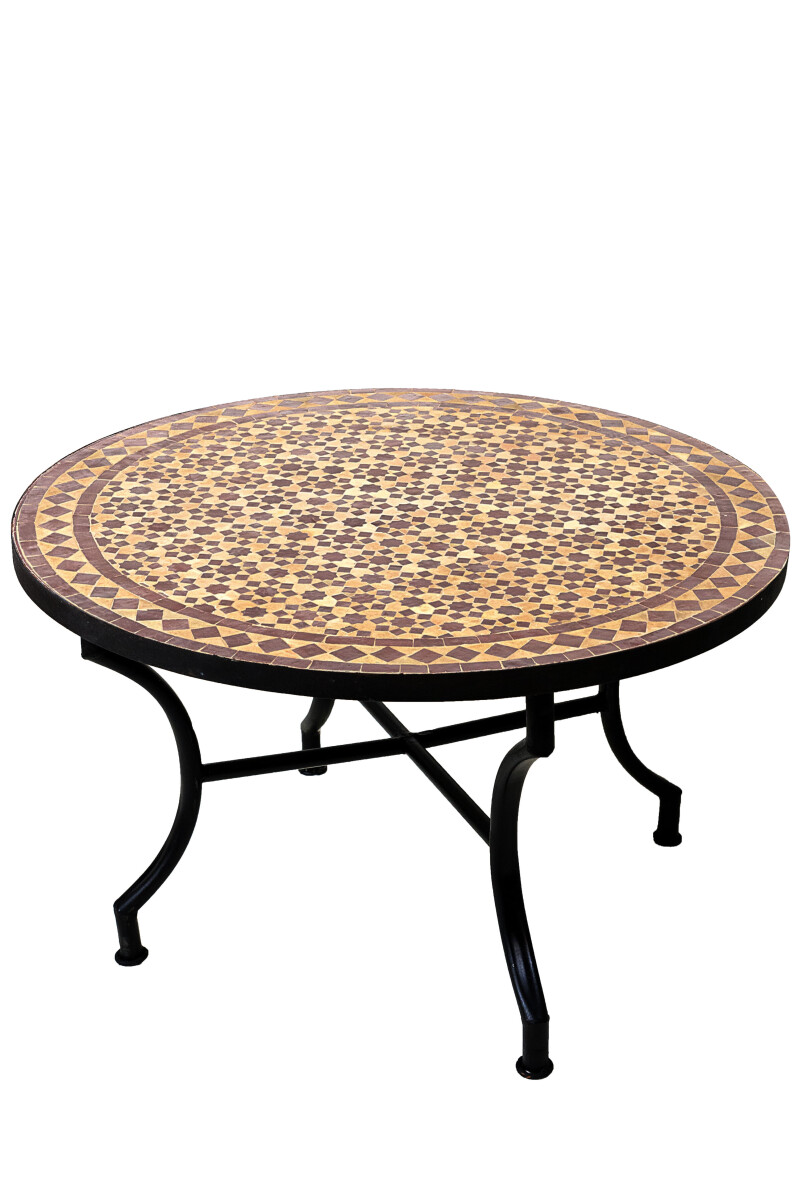 Marokkanischer Mosaiktisch Albaicin Beig box