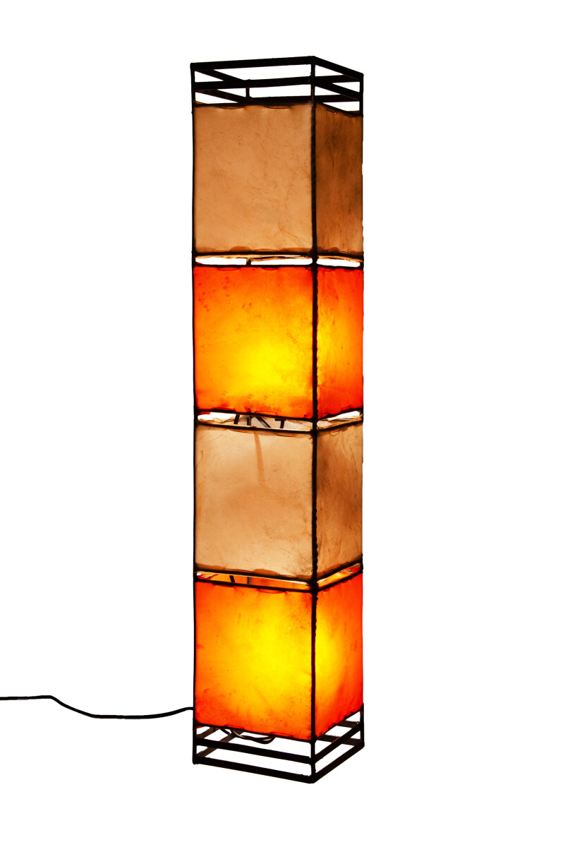 Marokkanische Stehlampe Kaya Beige Orang box