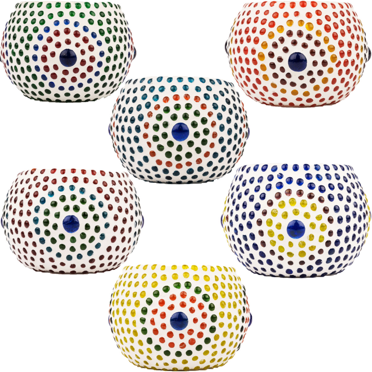 6er SET Orientalisches Windlicht Ajan box