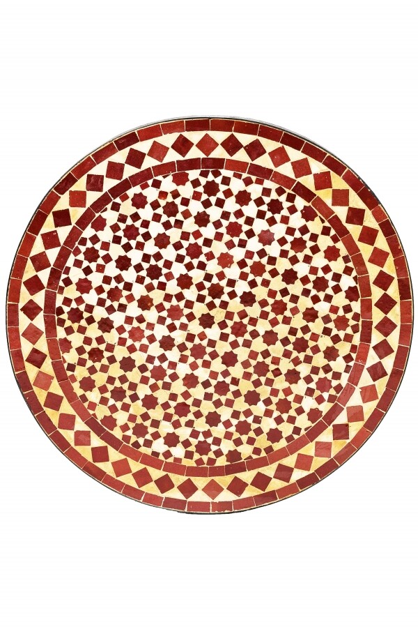 Marokkanische Mosaikplatte Albaicin Beig box