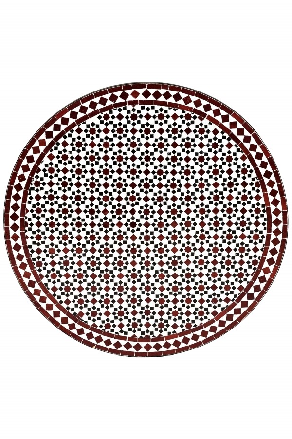 Marokkanische Mosaikplatte Albaicin Schw box