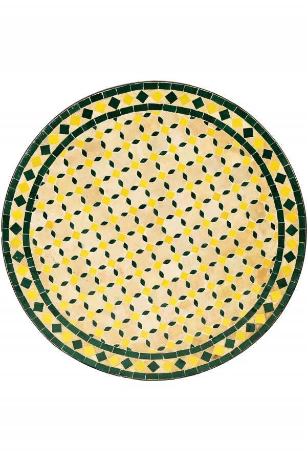 Marokkanische Mosaikplatte Giralda Beige box