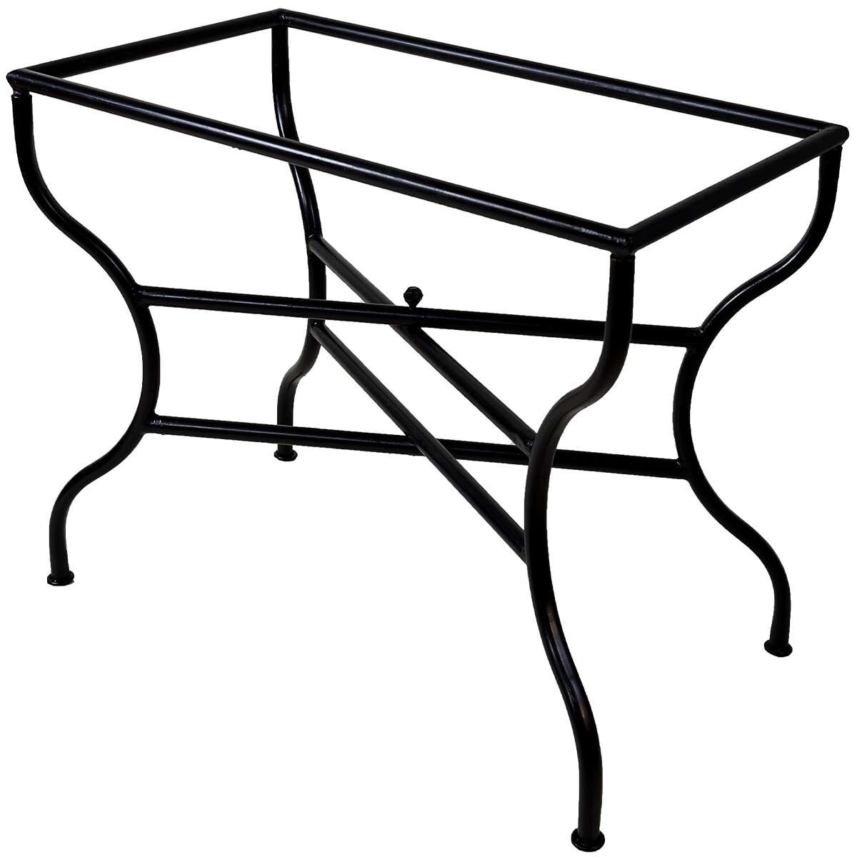 Mosaiktisch Gestell 120cm x 80cm eckig box