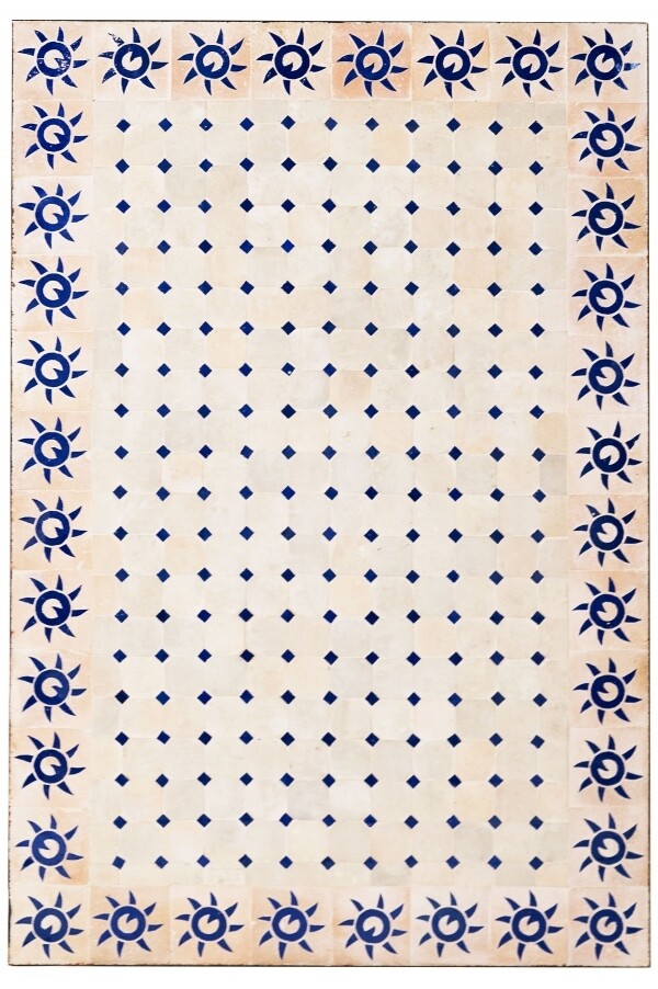 Carreau de mosaïque oriental Soleil box