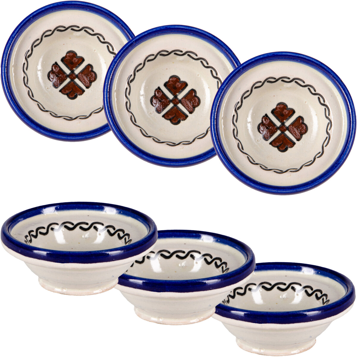 6er Set Marokkanische Tapas Schalen Schälchen Zituna