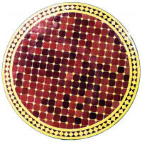 Table en mosaïque marocaine Marrake 12_2nd
